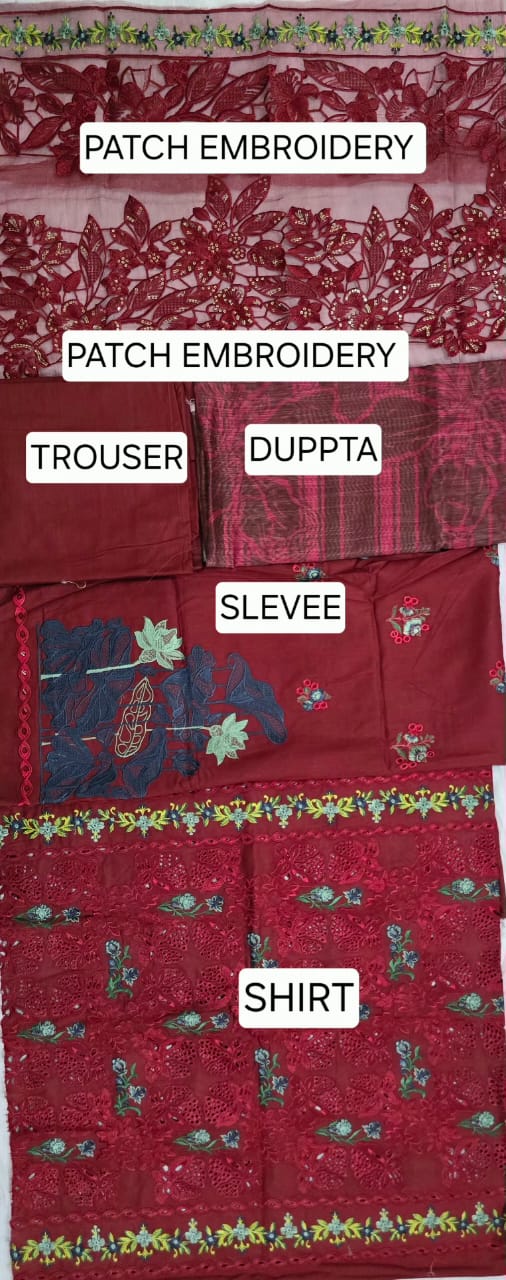 Crimson Royale – Premium Embroidered Lawn Collection