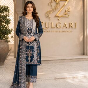 Midnight Élan – Premium Embroidered Lawn Collection