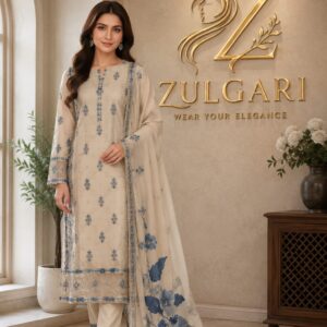 Pearl Serenity – Premium Embroidered Lawn Collection