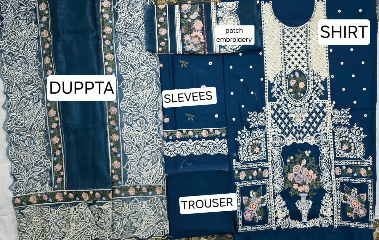 Midnight Élan – Premium Embroidered Lawn Collection